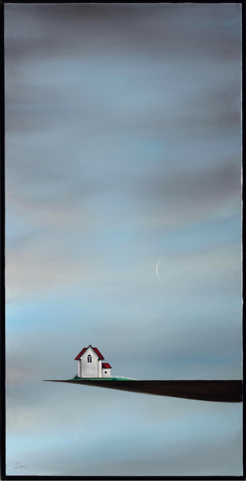 House on the Cliff (Crescent Moon)